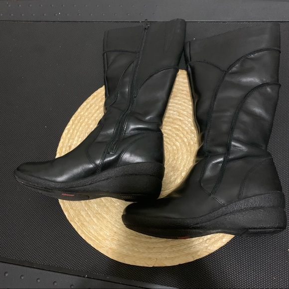 Hush Puppies Waterproof Thinsulate Insulation Genuine Leather Mid 13”High Boots - Picture 15 of 16
